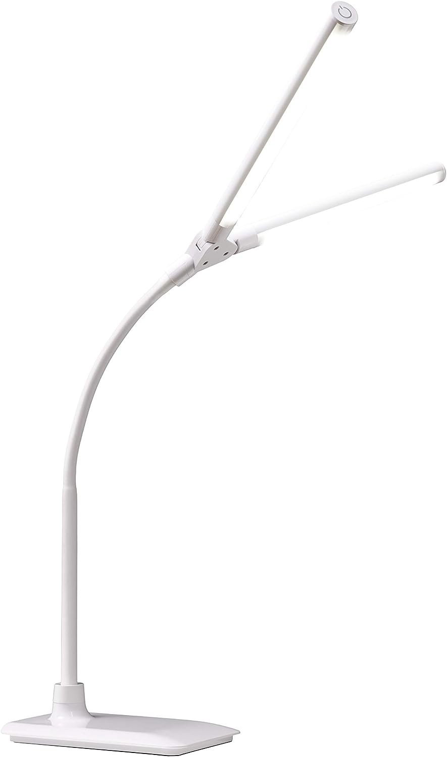 Daylight Duo Led Art & Craft lamp with Clamp - White