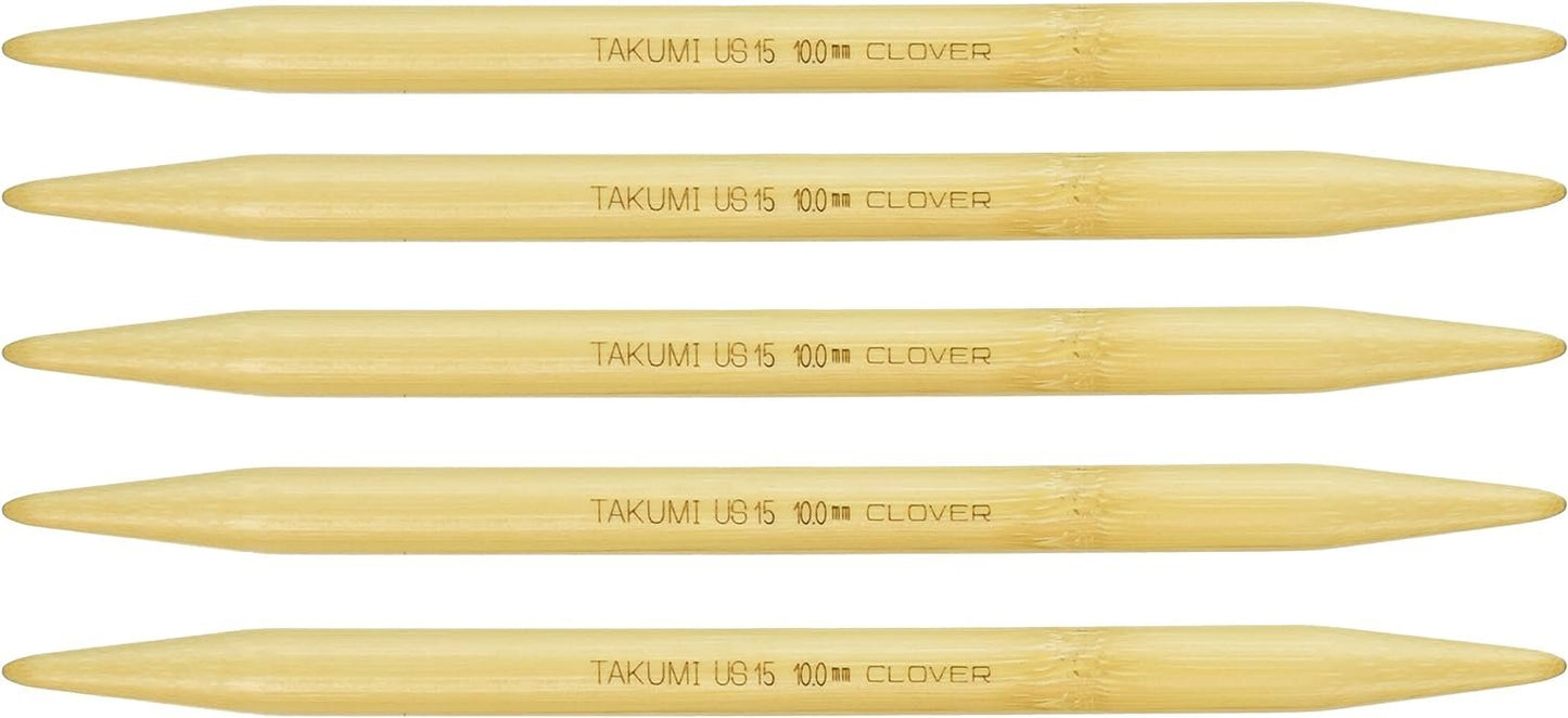 Clover Takumi 7-Inch Double Point, Size 15