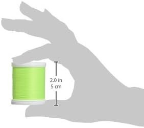 Coats: Thread & Zippers XP General Purpose Thread 125yd, Neon Yellow