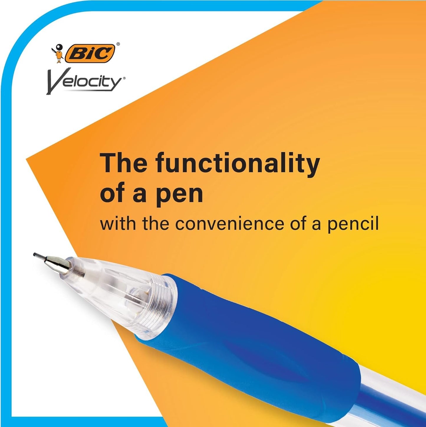 BIC Velocity Original Mechanical Pencil, Medium Point (0.7mm), Smooth Dark Writing, 2-Count