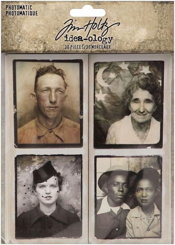 Bundle - Tim Holtz Idea-Ology PHOTOMATIC th94310 and SNAPSHOTS Volume 2 th94322-2023 Release