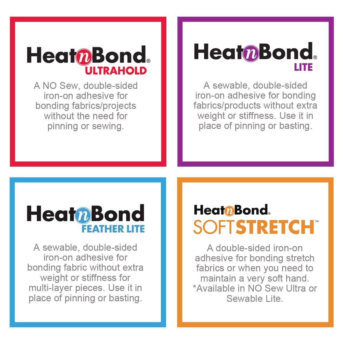HeatnBond 3540 Soft Stretch Ultra 5/8" x 10 Yard