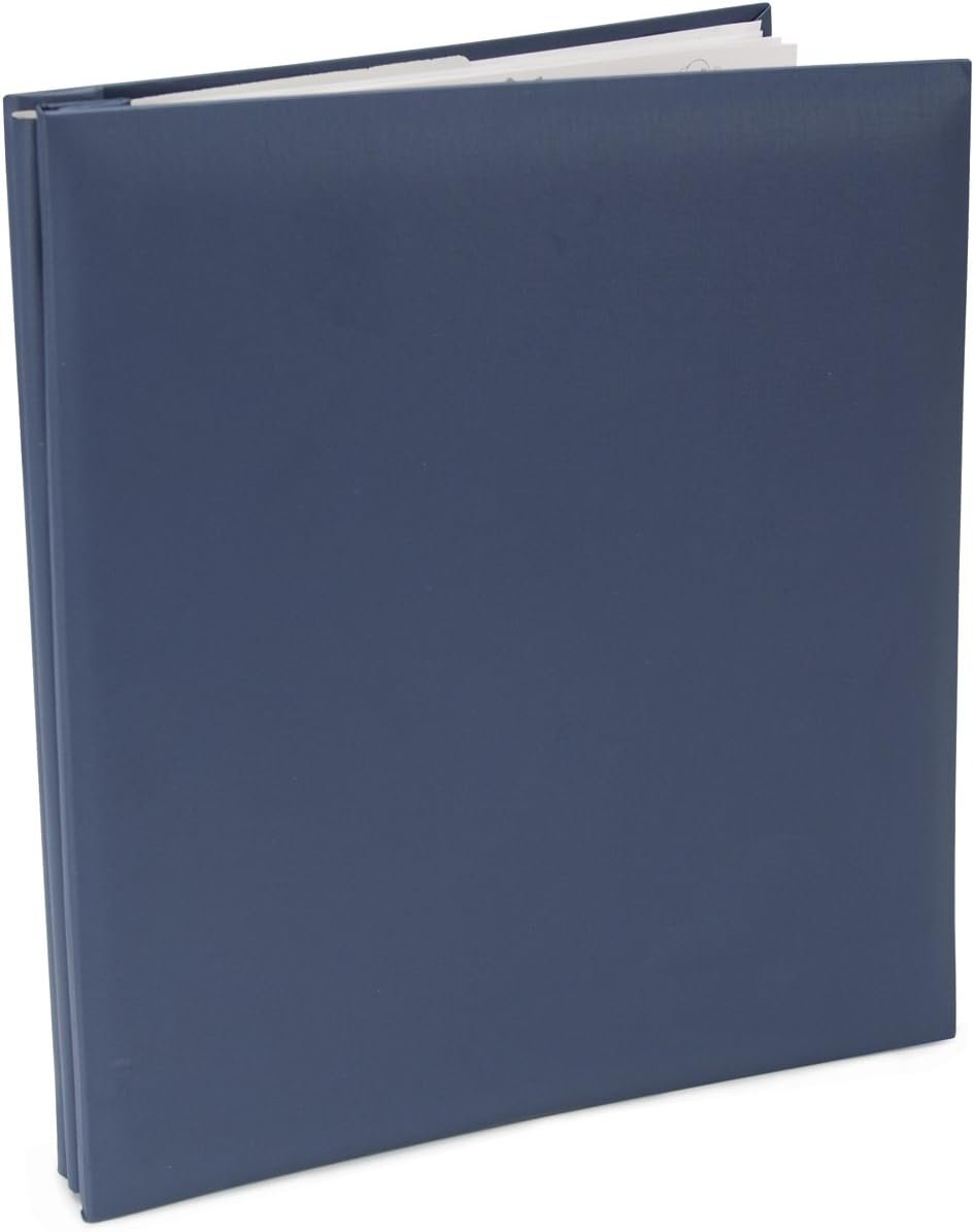 Pioneer MB811-60146 Leatherette Post Bound Album, 8.5 x 11, Bay Blue