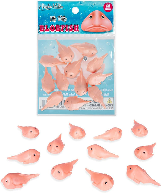 Accoutrements Archie McPhee Itty Bitty Blobfish 12 Pack