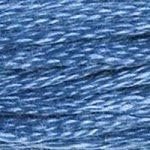DMC 117-826 6 Strand Embroidery Cotton Floss, Medium Blue, 8.7-Yard