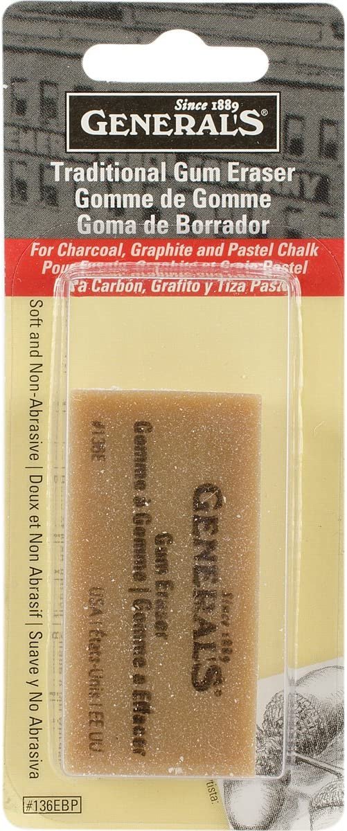 General Pencil 136EBP Artist Gum Eraser-