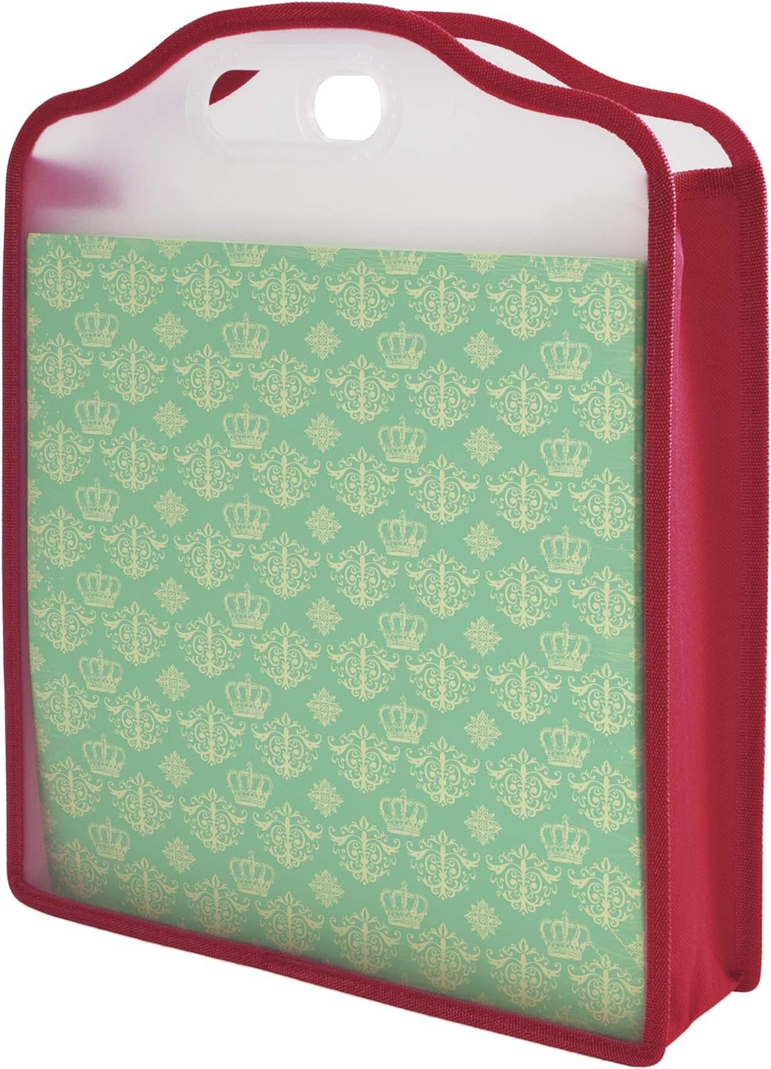 Storage Studios Expanding Paper Folio for 12 x 12 Sheets, 15.75 x 13 x 3 Inches, Color May Vary, CH93391