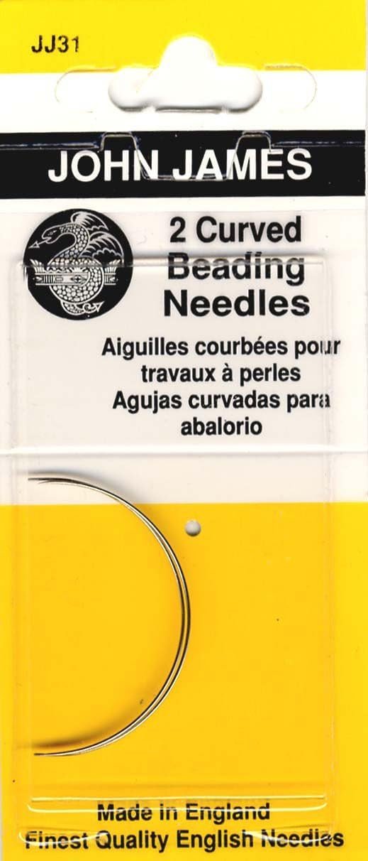 Notions - In Network Curved Beading Needles-2/Pkg