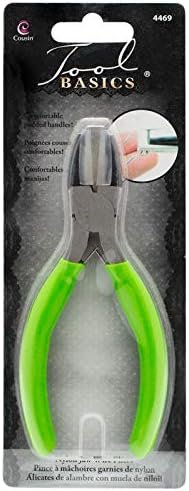 4469 Cousin Nylon Jaw Craft and Jewelry Pliers Green 5 1/2" 1