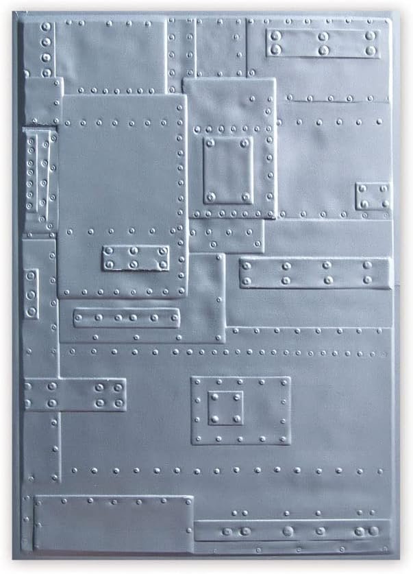 Sizzix (SIZC7) 3-D Texture Fades Embossing Folder, Gray Large