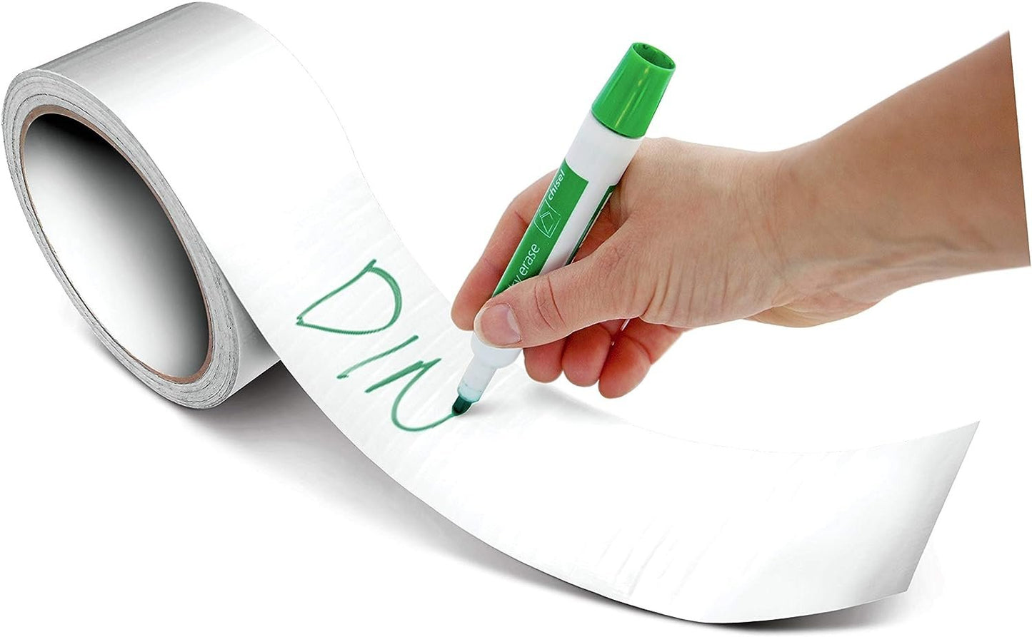 Scotch Dry Erase Tape, 1.88" x 5 Yards, 1 Roll, White (1905R-DE-WHT)