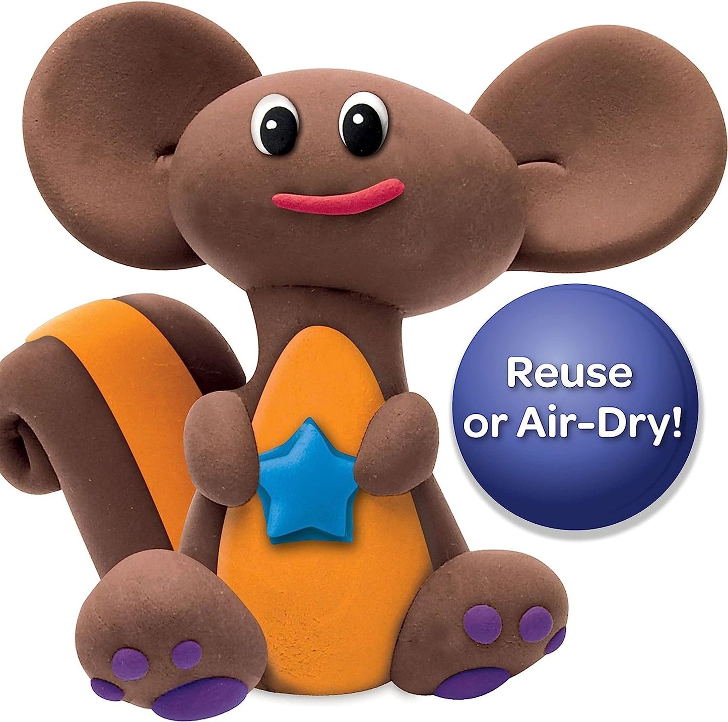 Crayola Model Magic Alternative to Modeling Clay for Kids