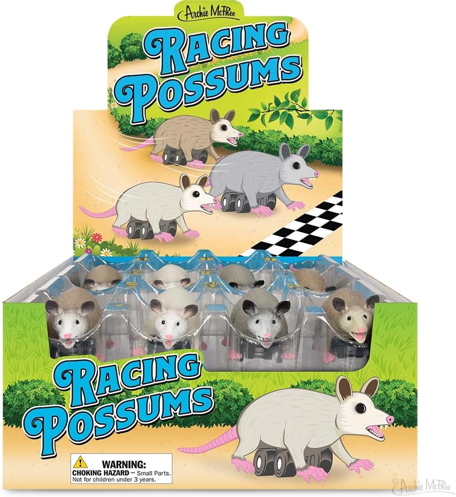 Accoutrements Racing Possums 3 Piece Set