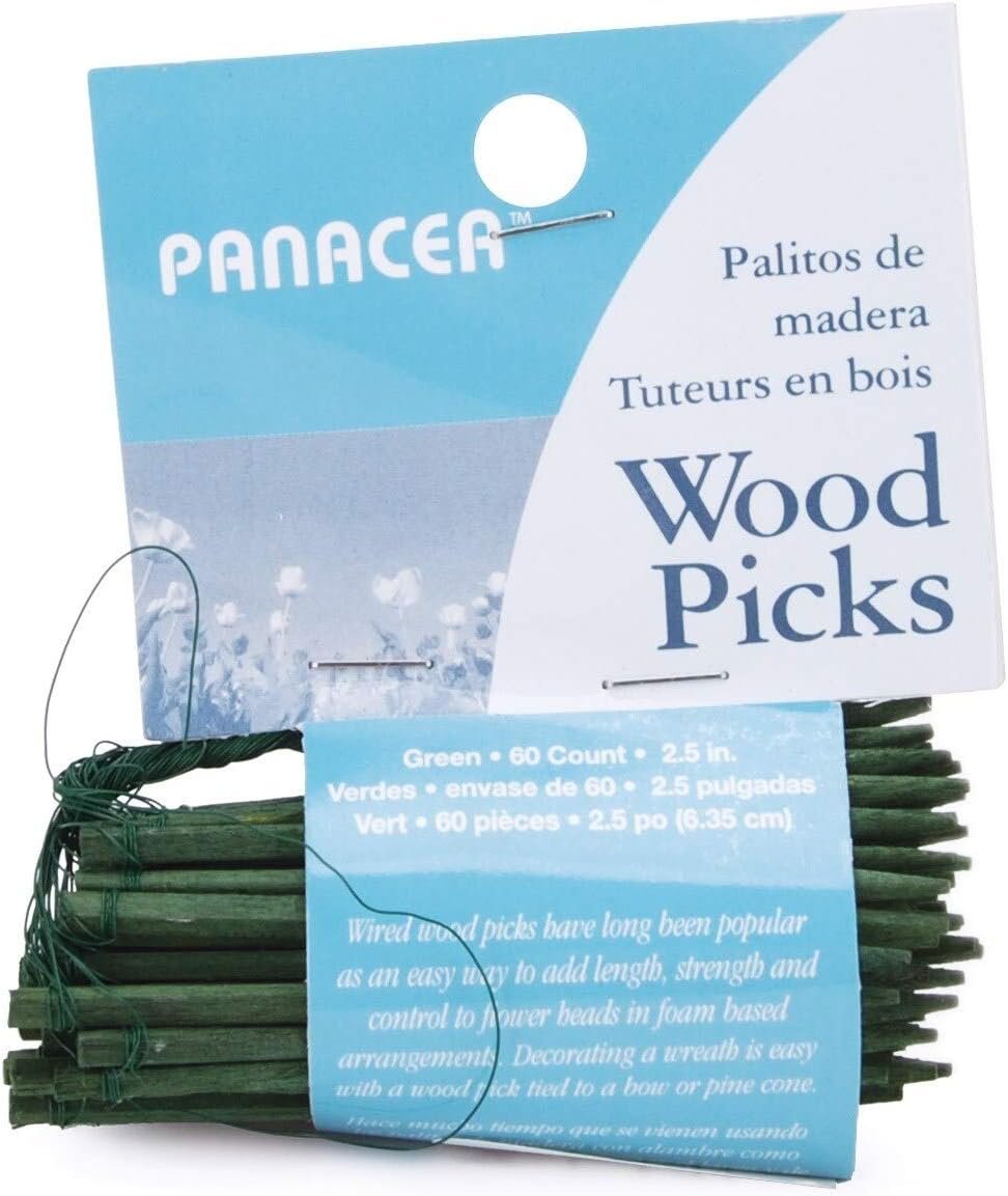 Panacea Wood Picks 2.5" 60/Pkg