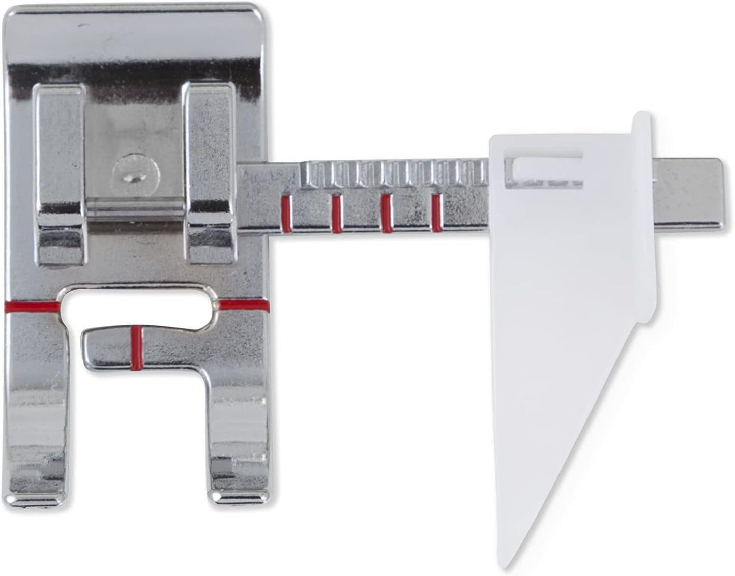 Singer | Sew Easy Foot, Sew perfectly straight lines with ease, Includes Ruler with Adjustable Guide to set seam allowance, Beautiful Topstitching - Sewing Made Easy