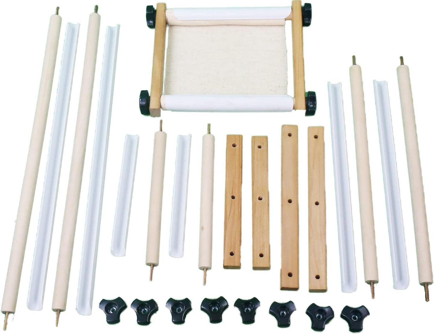 Edmunds HC-CS Handi-Clamp Complete Frame Set, Multi Size, Natural Wood