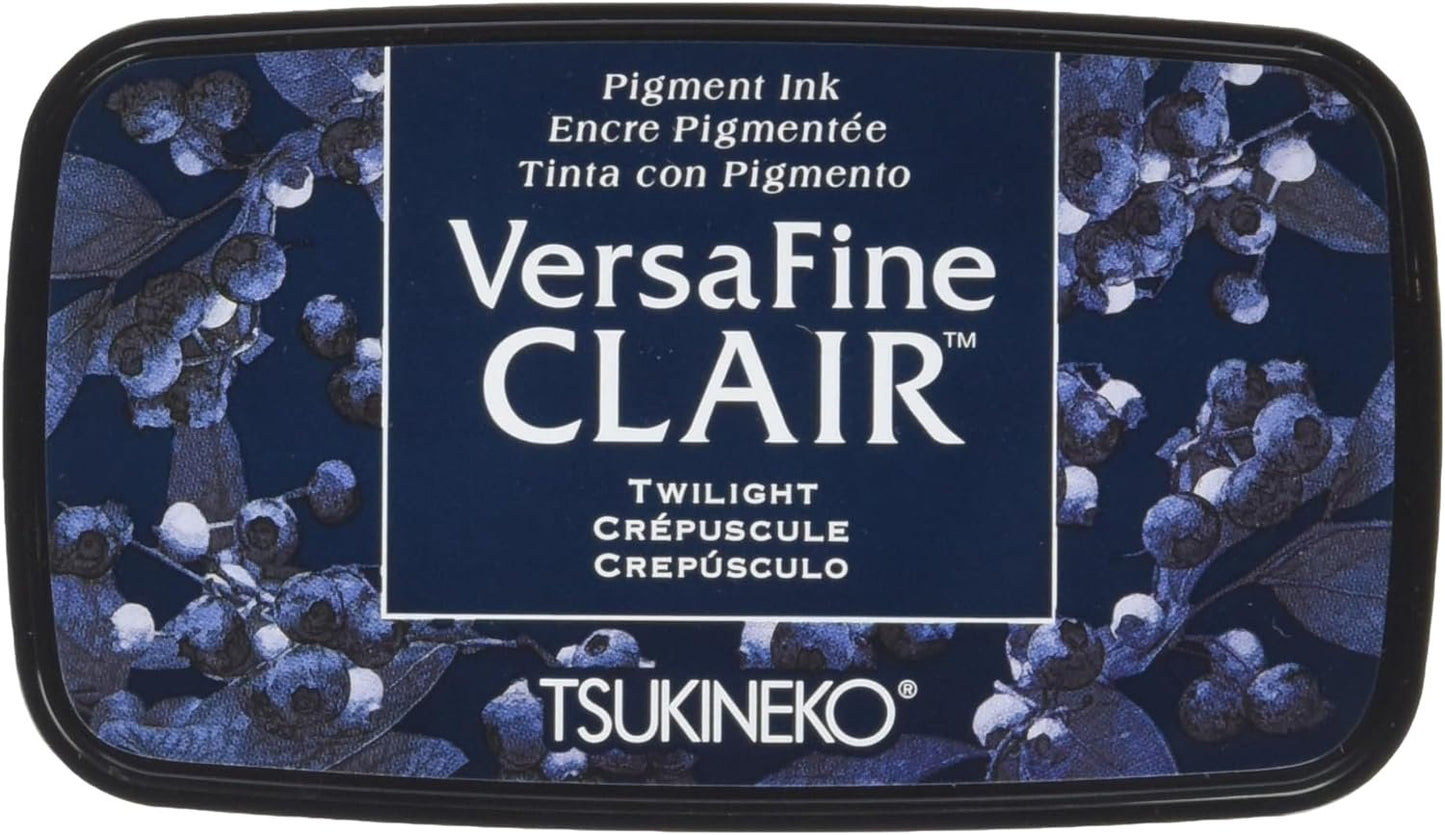 Tsukineko, VersaFine Clair, Full Size Ink Pad, Twilight