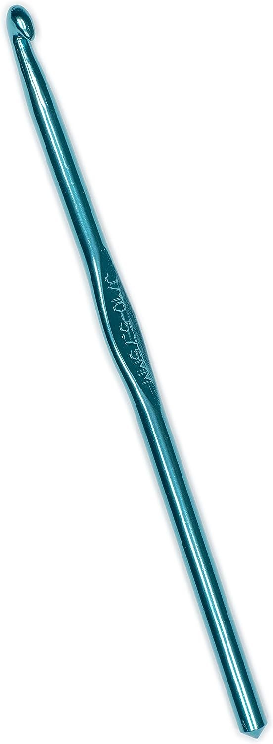 Boye 6218-J 6-Inch Long Aluminum Crochet Hook