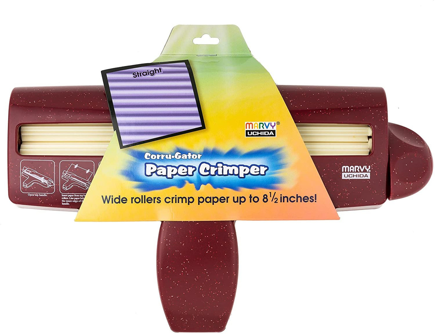 Uchida 8.5-inch Straight Corru-Gator Paper Crimper