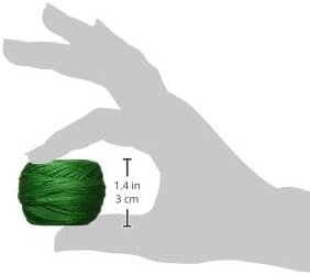 DMC 116 8-699 Pearl Cotton Thread Balls, Green, Size 8