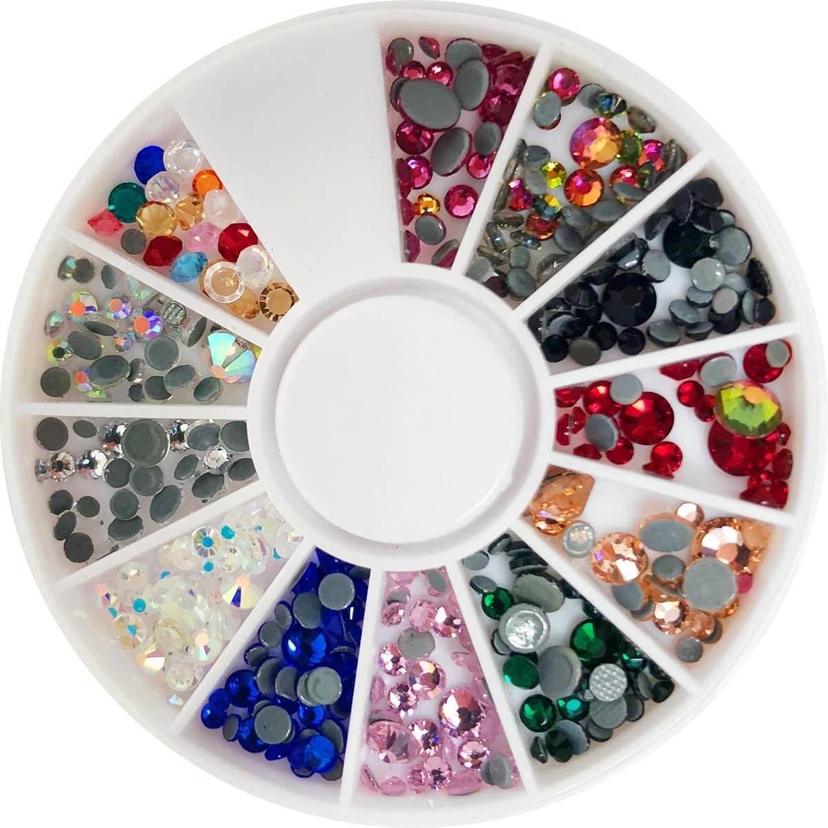 E6000 Glue Fabri-Fuse Fabric Glue Adhesive - 4 fl oz Shelf Bottle - with Pixiss Accessories Gem Trays, Gems and Rhinestones for Fabric Styling