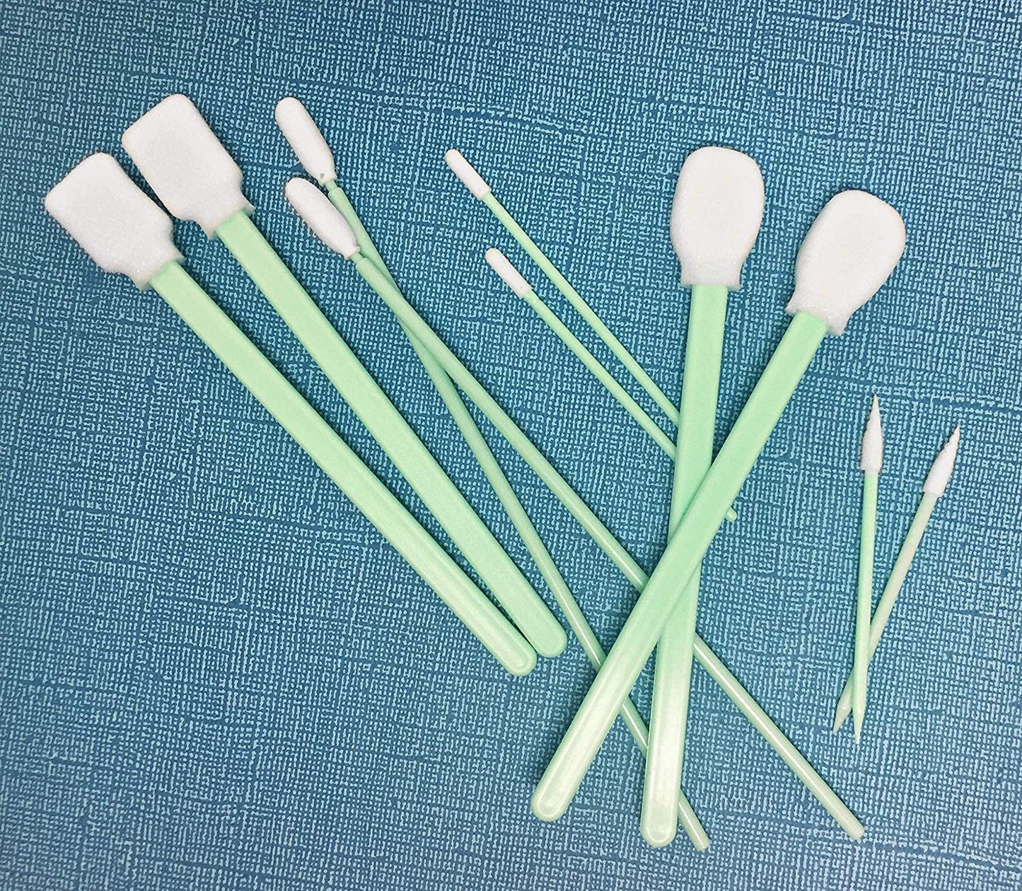 10 Pixiss Detail Alcohol Ink Blending Tools (5 Different Sizes), Foam Tips for Blending Inks, Chalks, Markers, Pencil, Charcoal on Yupo Paper and Other Mediums
