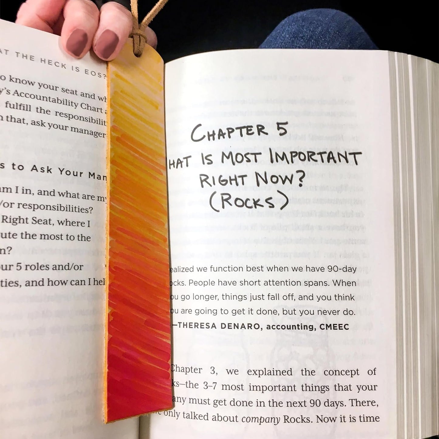 Realeather Crafts Leather Bookmarks, 7-Inch by 1.25-Inch, 8-Pack