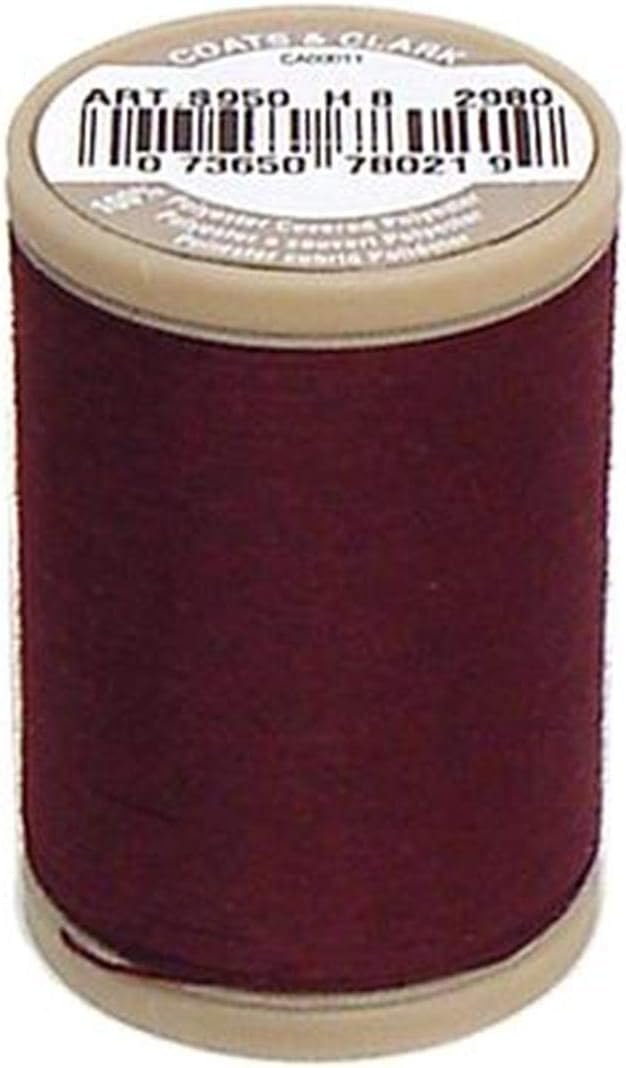 Coats & Clark S950-2980 Dual Duty XP Heavy Thread, 125-Yard, Maroon