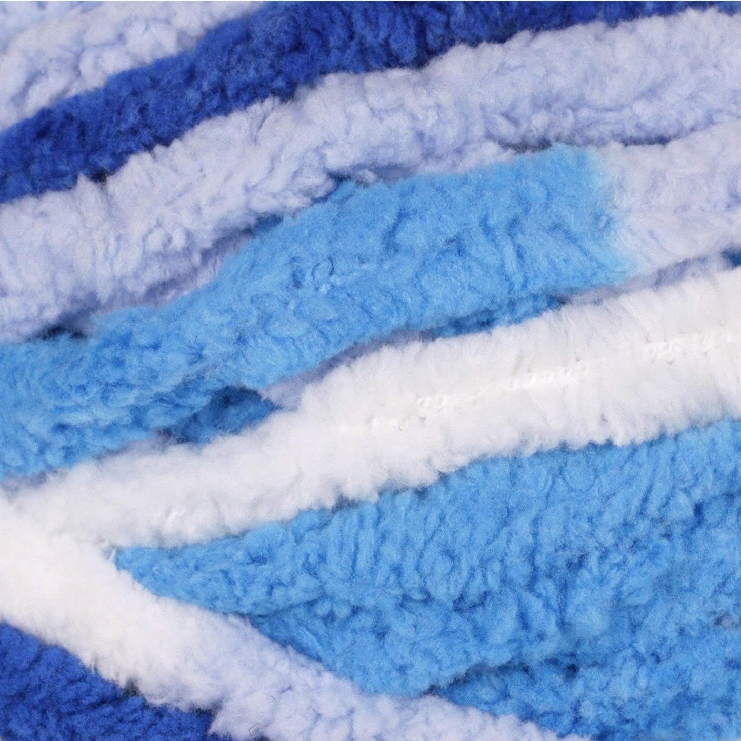 Bernat Blanket Brights Yarn, 5.3 oz, Gauge 6 Super Bulky Chunky, Waterslide Varg