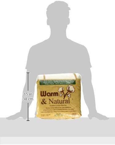 Warm Company Warm Company Warm & Natural Cotton Batting Queen Size 90"X108" 2341
