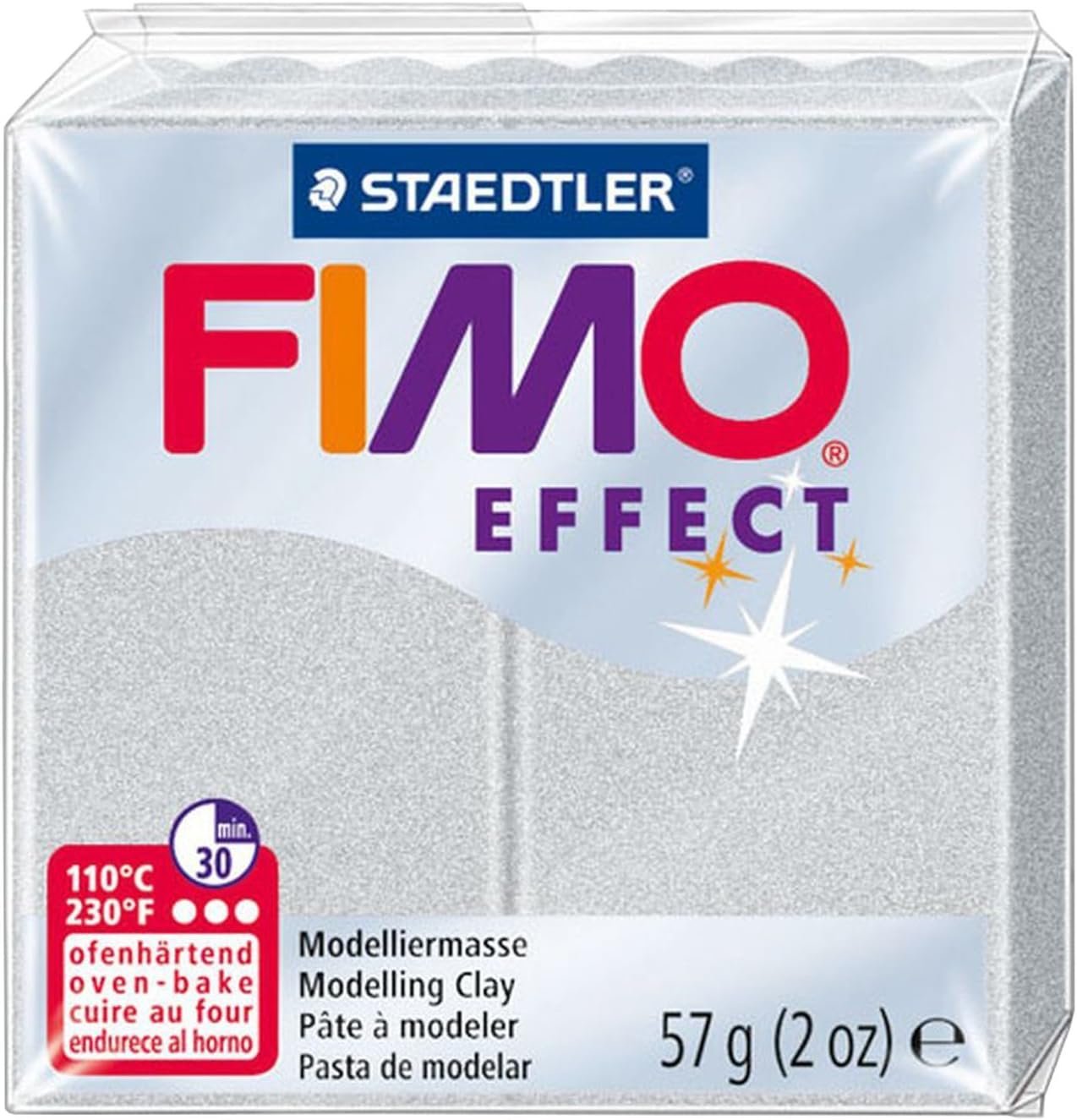 FIMO Effect Polymer Oven Modelling Clay - 57g - Set of 5 - Metallic Finish