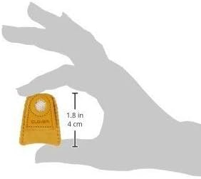 Clover 614C Leather Coin Thimble