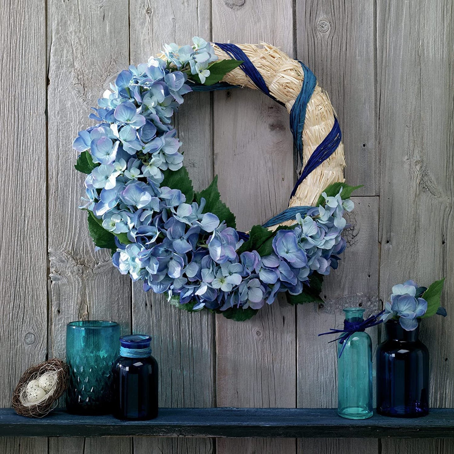 FloraCraft Straw Wreath Form 14 Inch Natural