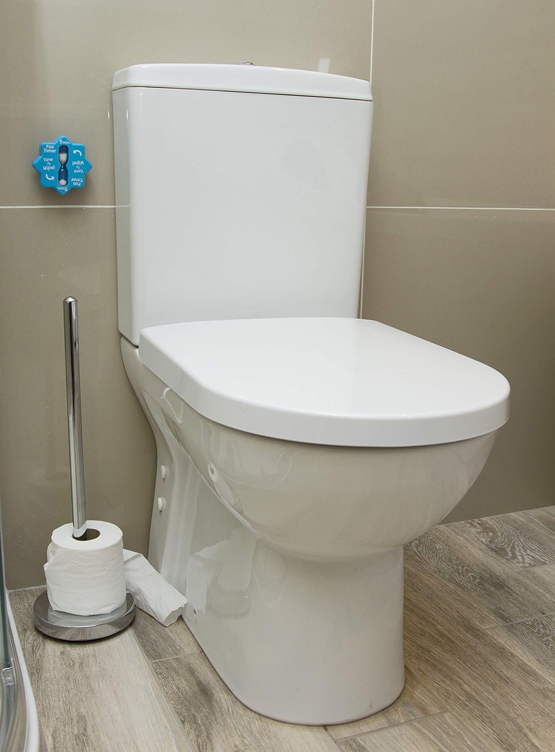 Boxer Gifts OT2054 Novelty Poo Funny Toilet Timer | Birthday, Christmas, Secret Santa Gift for Husbands, Dads and Other Men, 8.5 x 8.5 x 3.5cm