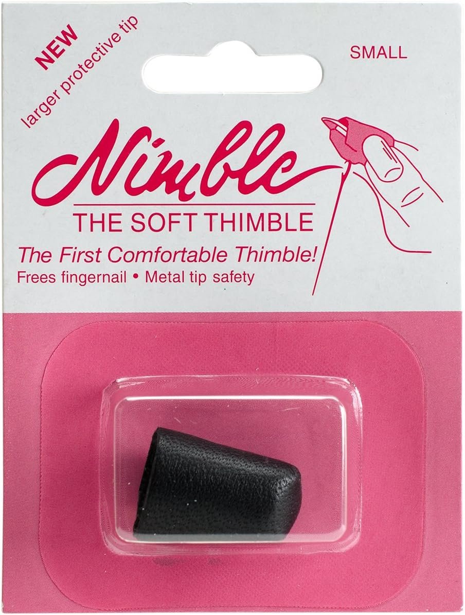 Leather Nimble Thimble W/Metal Tip