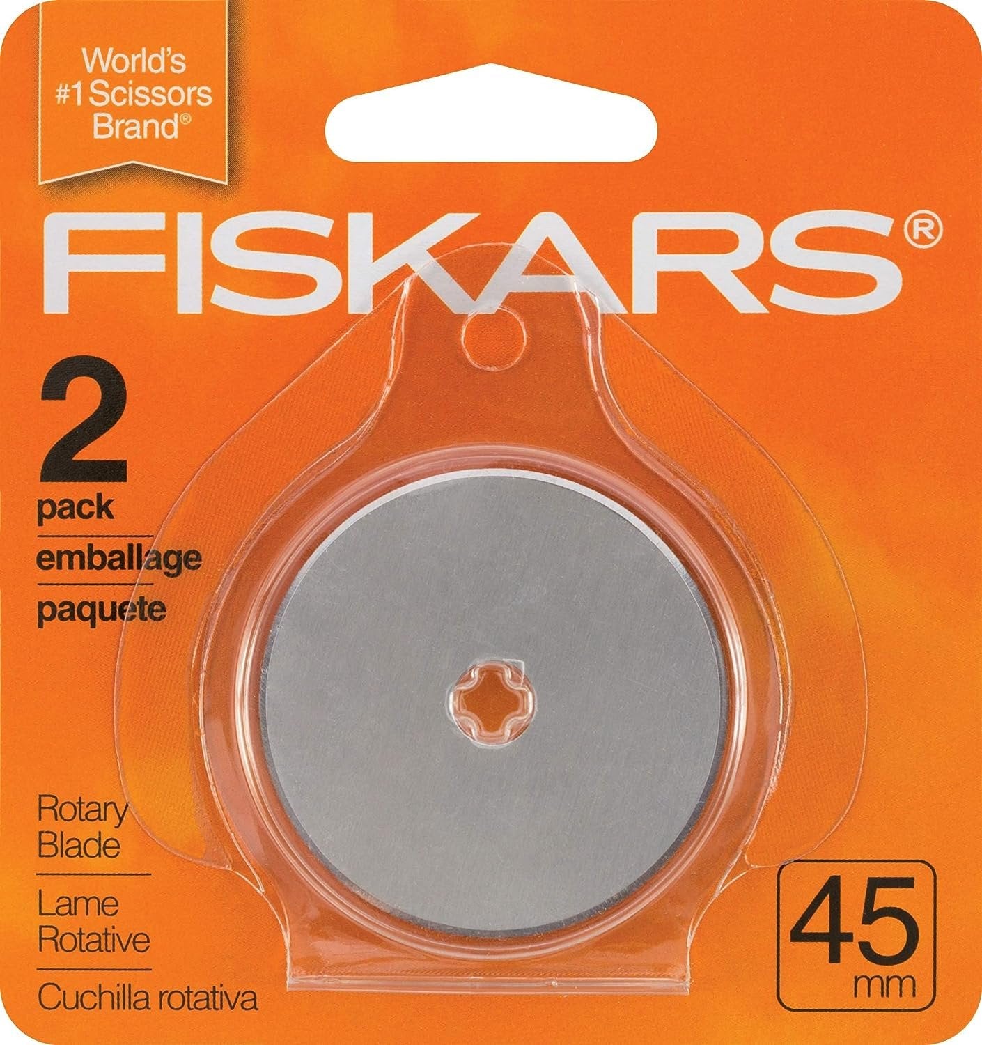 Fiskars Rotary Blade, 2 Count (Pack of 1), 0