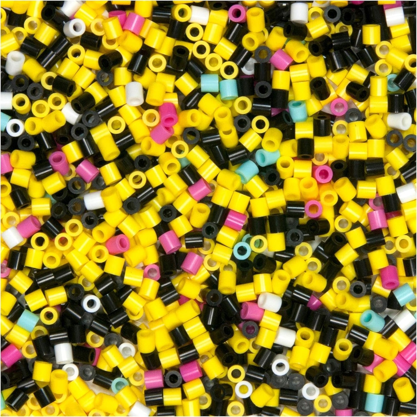Perler Beads Smiley Face Emoji Fused Bead Kit, 1003pcs, 5 Projects