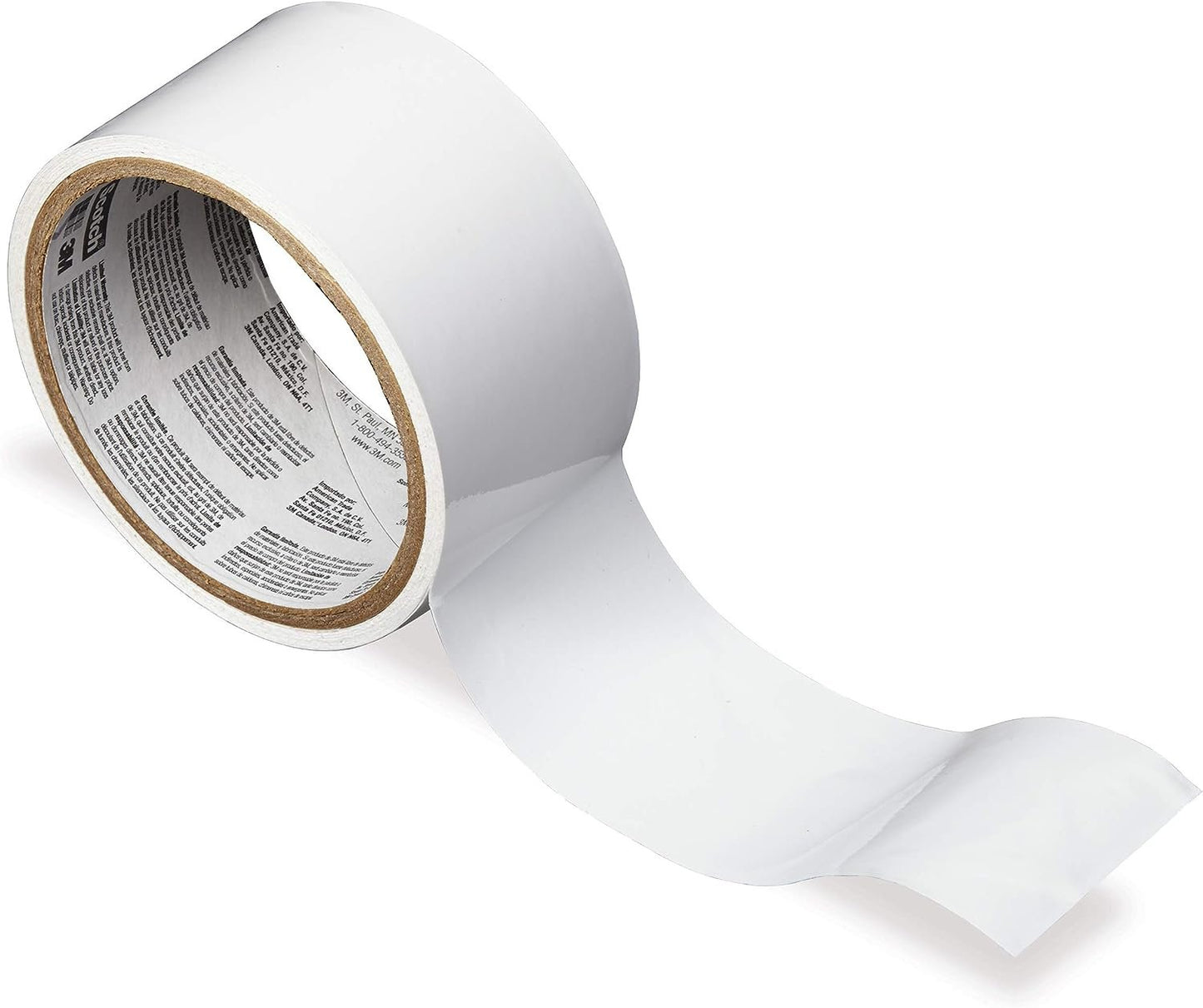 Scotch Dry Erase Tape, 1.88" x 5 Yards, 1 Roll, White (1905R-DE-WHT)