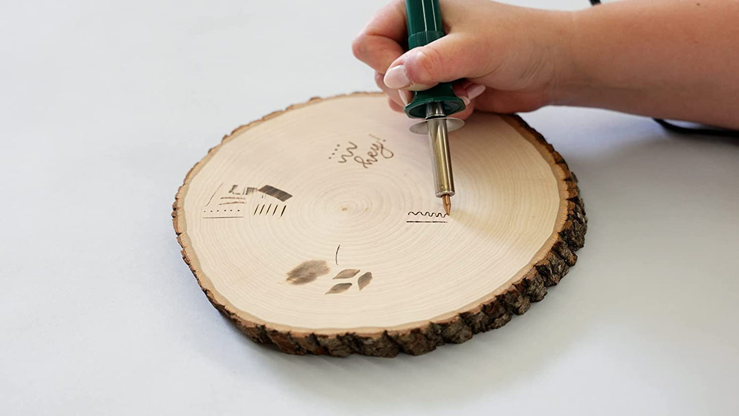 Value Pen for Beginner and Intermediate Wood Burning, Green,4 Tips