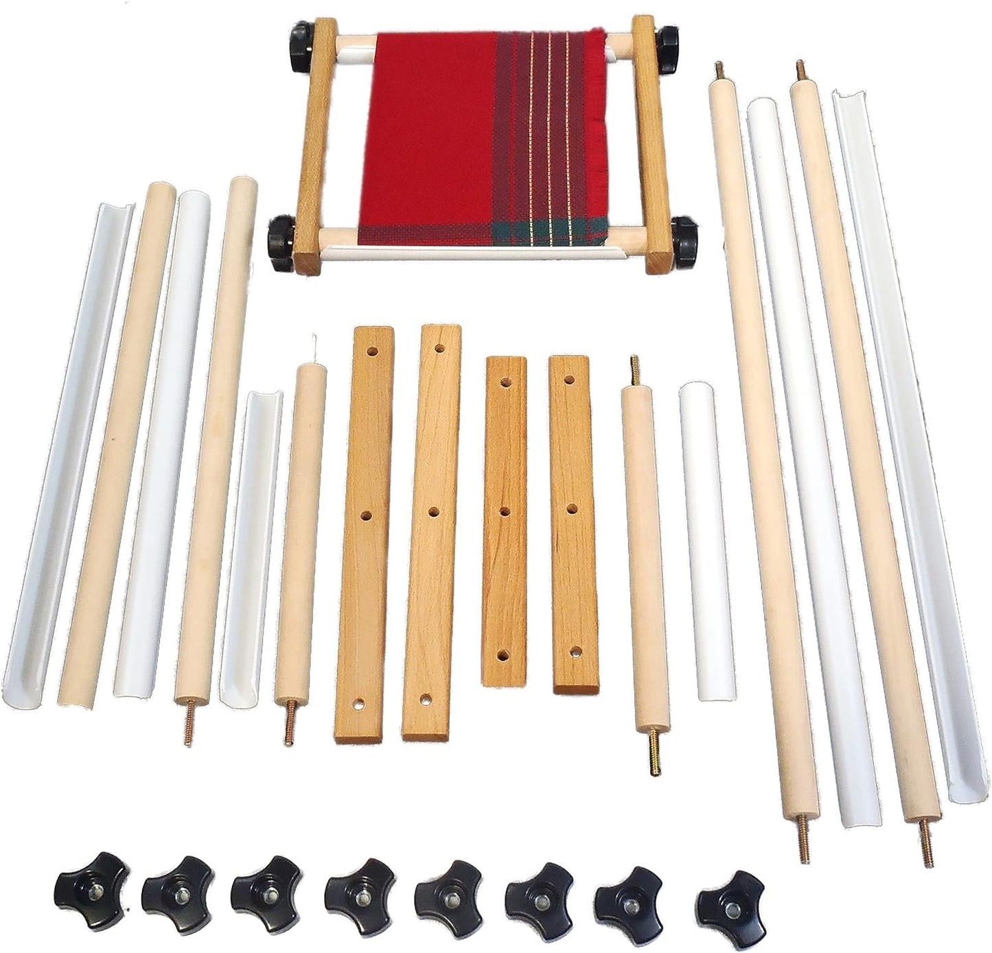 Edmunds HC-CS Handi-Clamp Complete Frame Set, Multi Size, Natural Wood