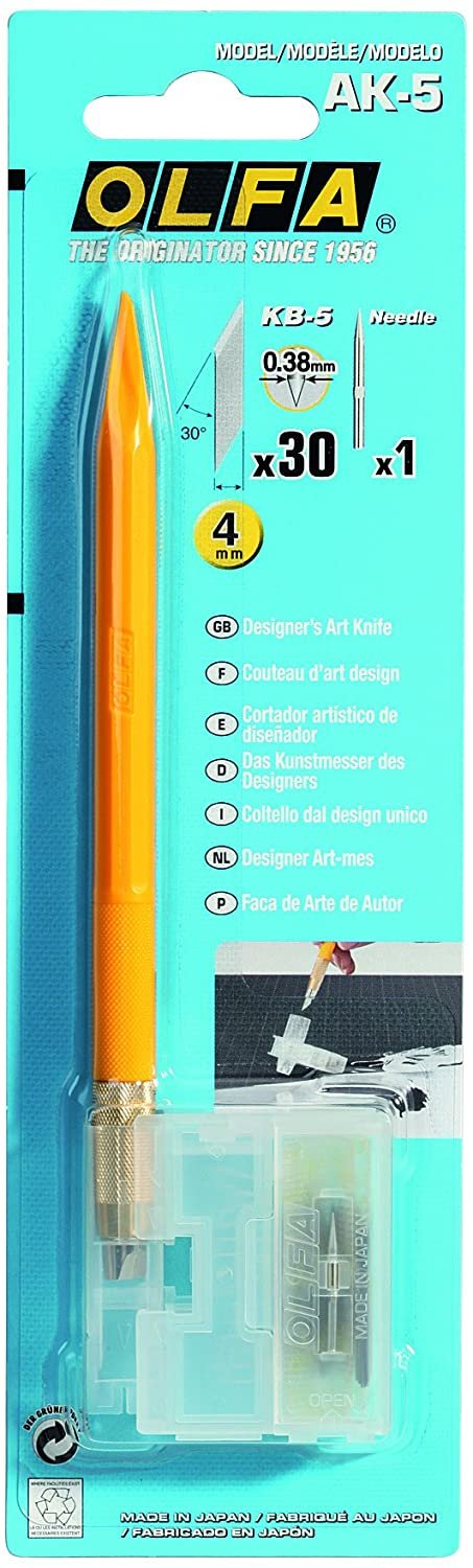 Olfa Art Knife with 30 Blades