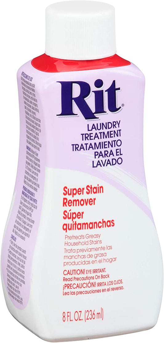 Rit Dye Liquid Fabric Dye, 8-Ounce,  Super Stain Remover
