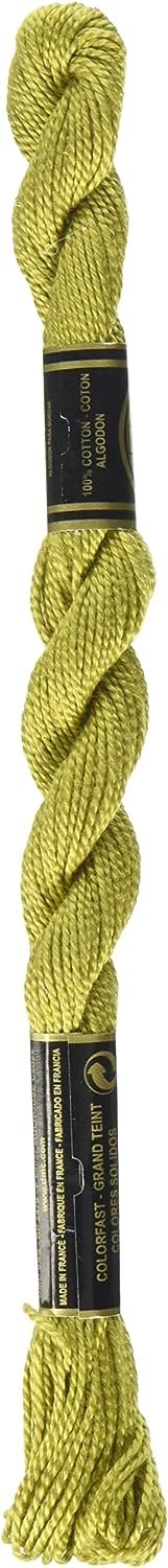 DMC 115 5-733 Pearl Cotton Thread, Medium Olive Green, Size 5
