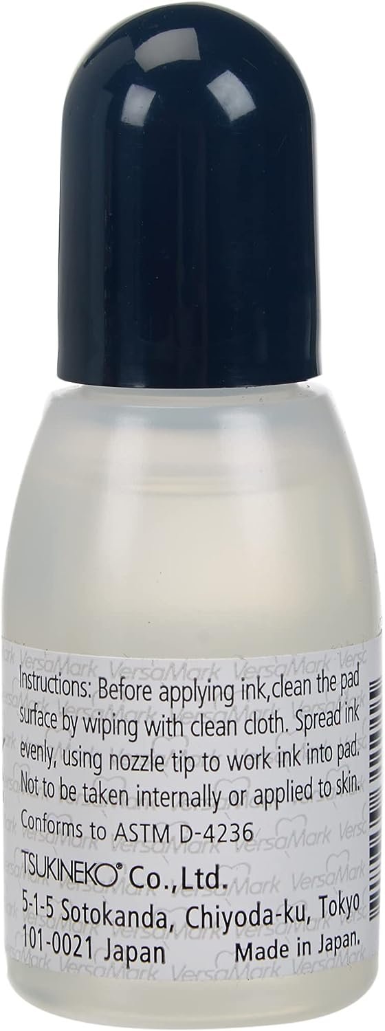 Tsukineko RM000001 1/2 Fluid Ounce VersaMark Inker, Clear
