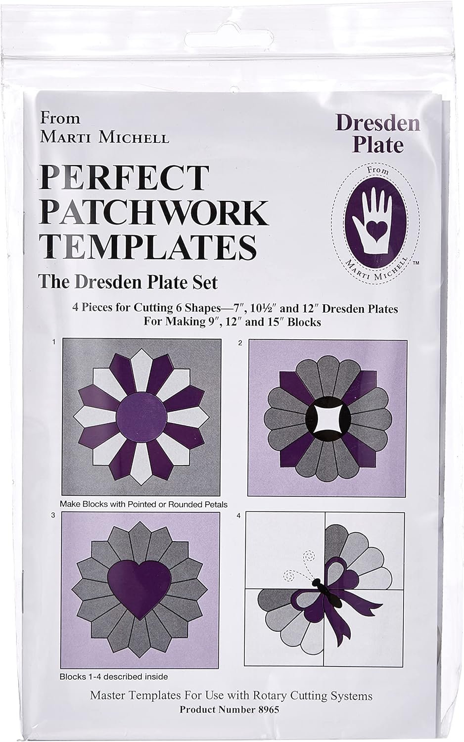 Marti Michell Perfect Patchwork Template (4 Per Package)