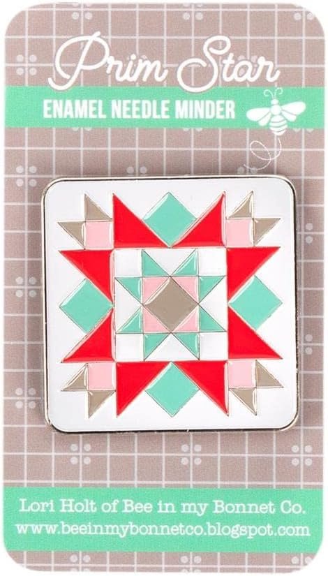 Fat Quarter Shop Prim Star Enamel Needle Lori Holt Neelde Minder