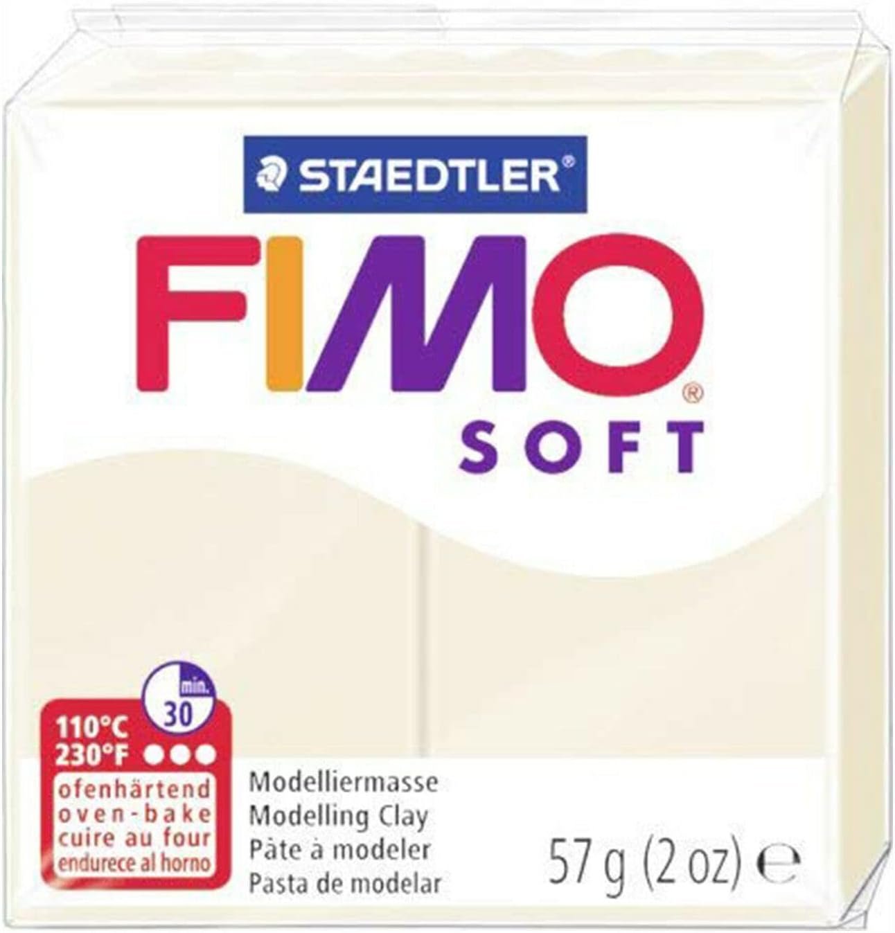 FIMO Soft & Effect Polymer Oven Modelling Clay - 57g - Set of 8 - The Strawberry Cheesecake Collection