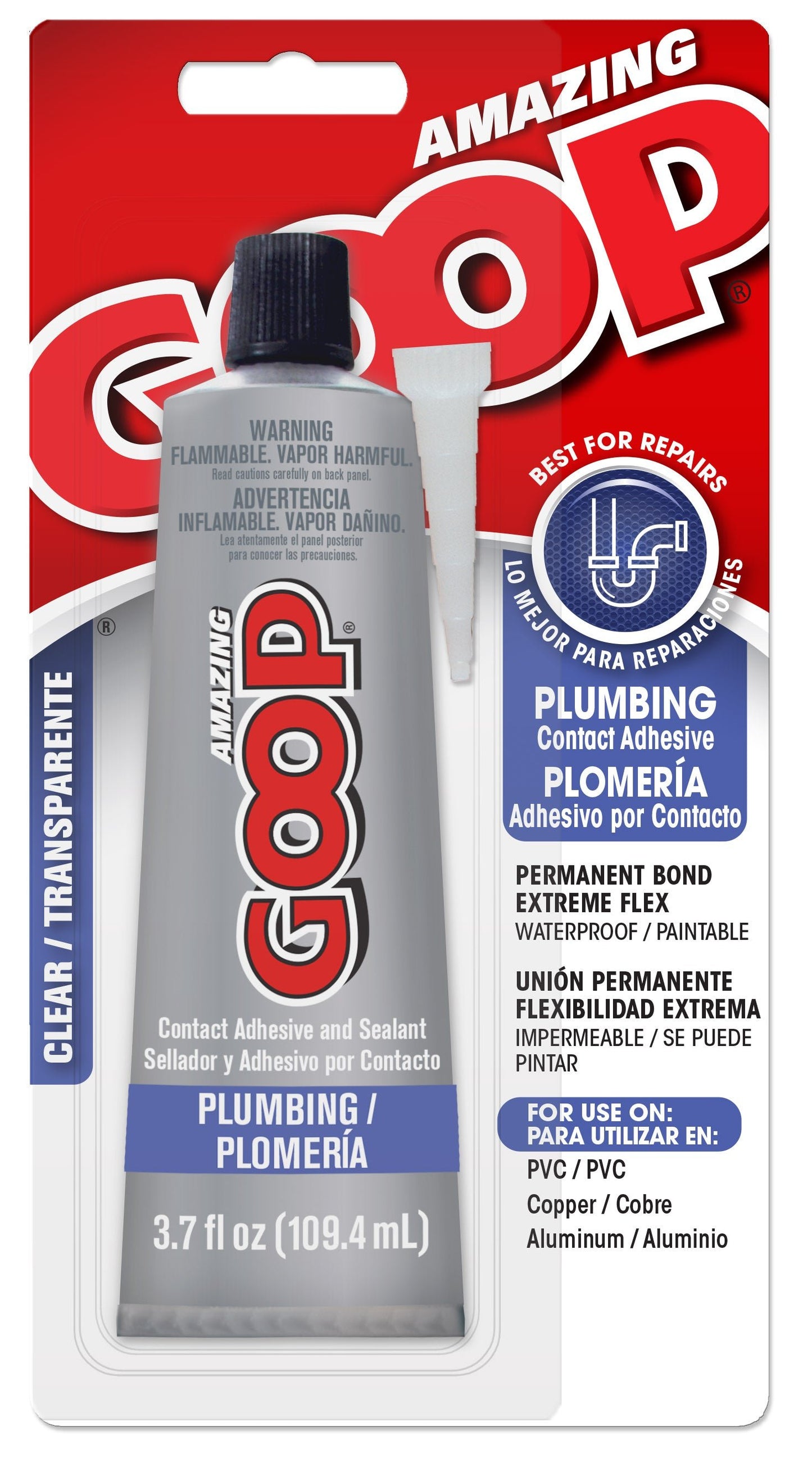 Amazing GOOP Plumbing Clear