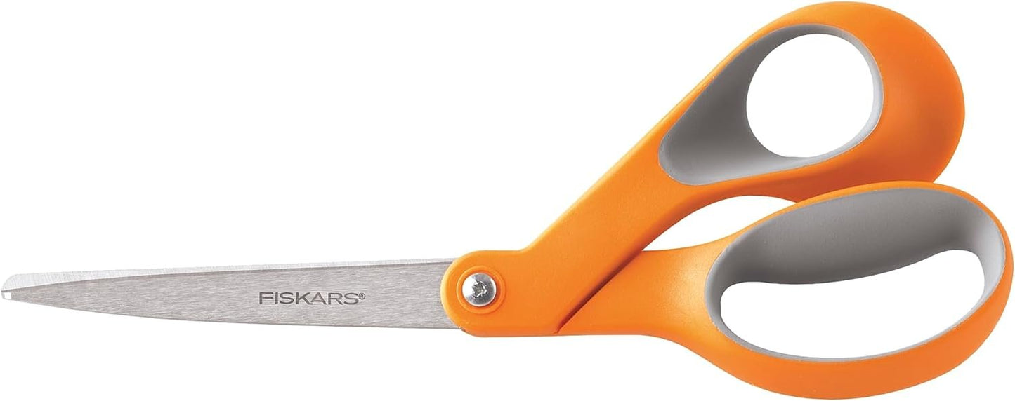 Fiskars 8-Inch Softgrip Scissors