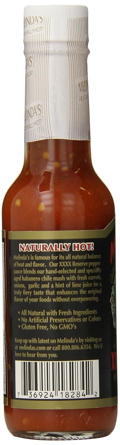 Melinda's Original Habanero XXXXtra Reserve Hot Sauce - 5 Fl Oz